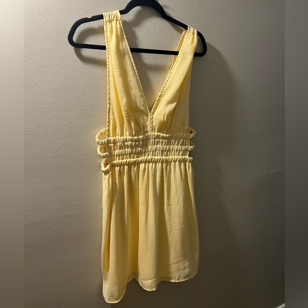 Yellow dress